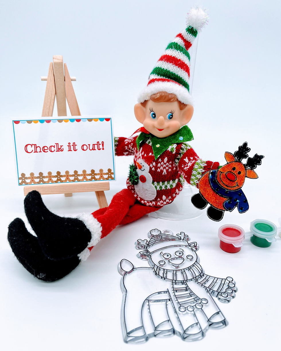 Christmas Sun Catcher Activity