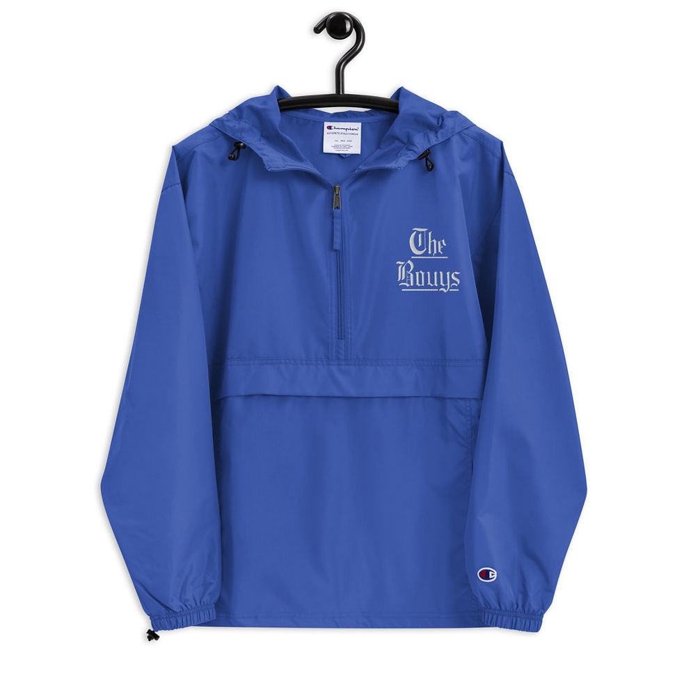 Thumbnail: The Bouys Embroidered Champion Packable Jacket