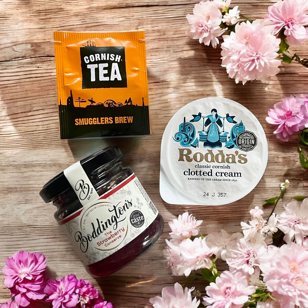 Thumbnail: Cornish Cream Tea - Flowers