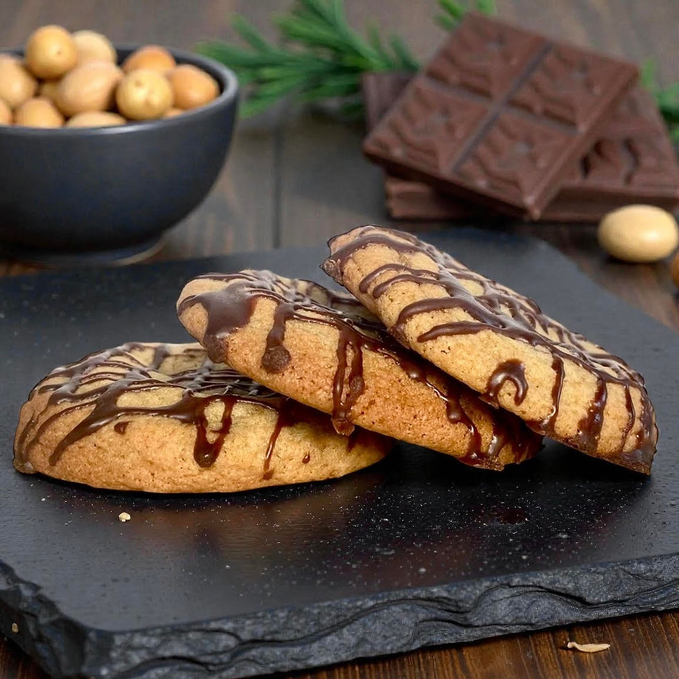 nutella stuffed cookie