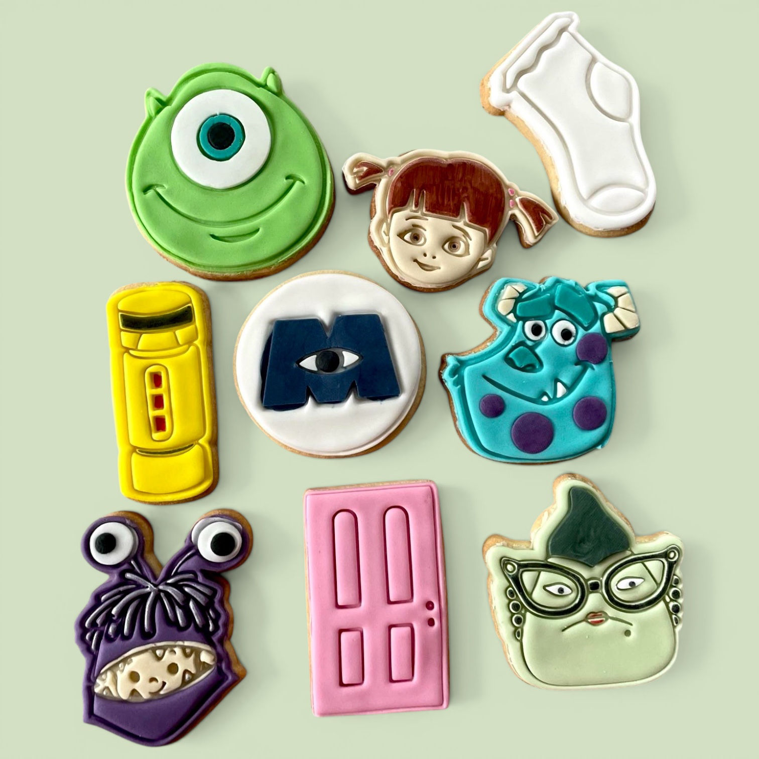 Monsters Inc Biscuits