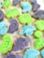 Dinosaur biscuits