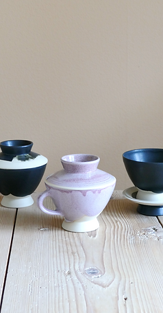 Tasse für Tee oder (Miso) Suppe, malve, 5dl