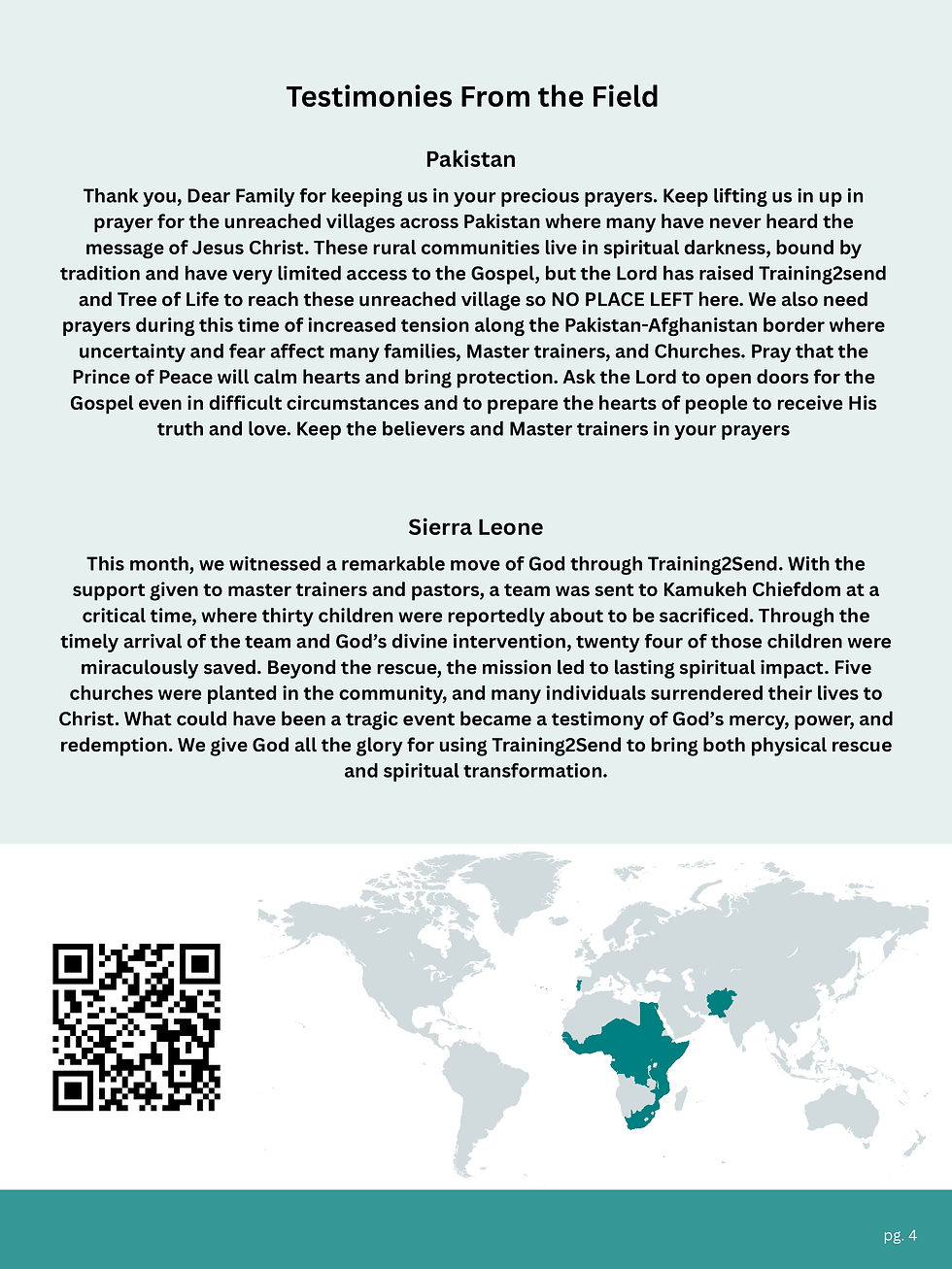 Training2Send: March Monthly Report