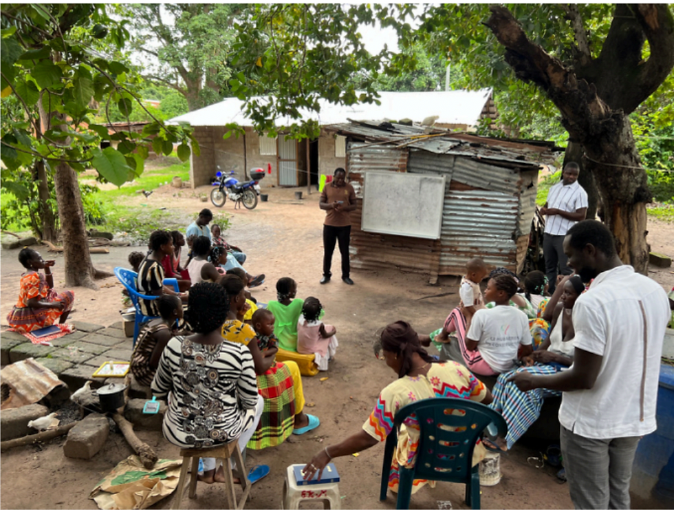 Growing cell group in Senegal