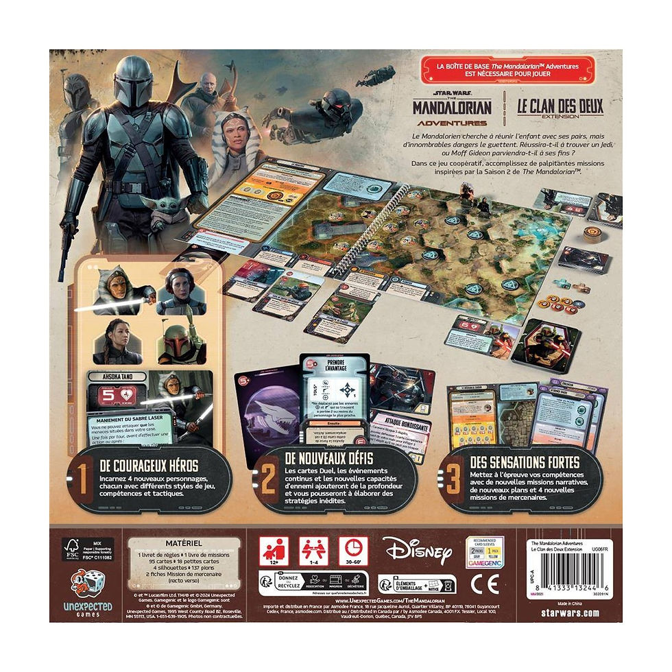 Miniature : The Mandalorian Adventures : Le Clan des Deux - Extension