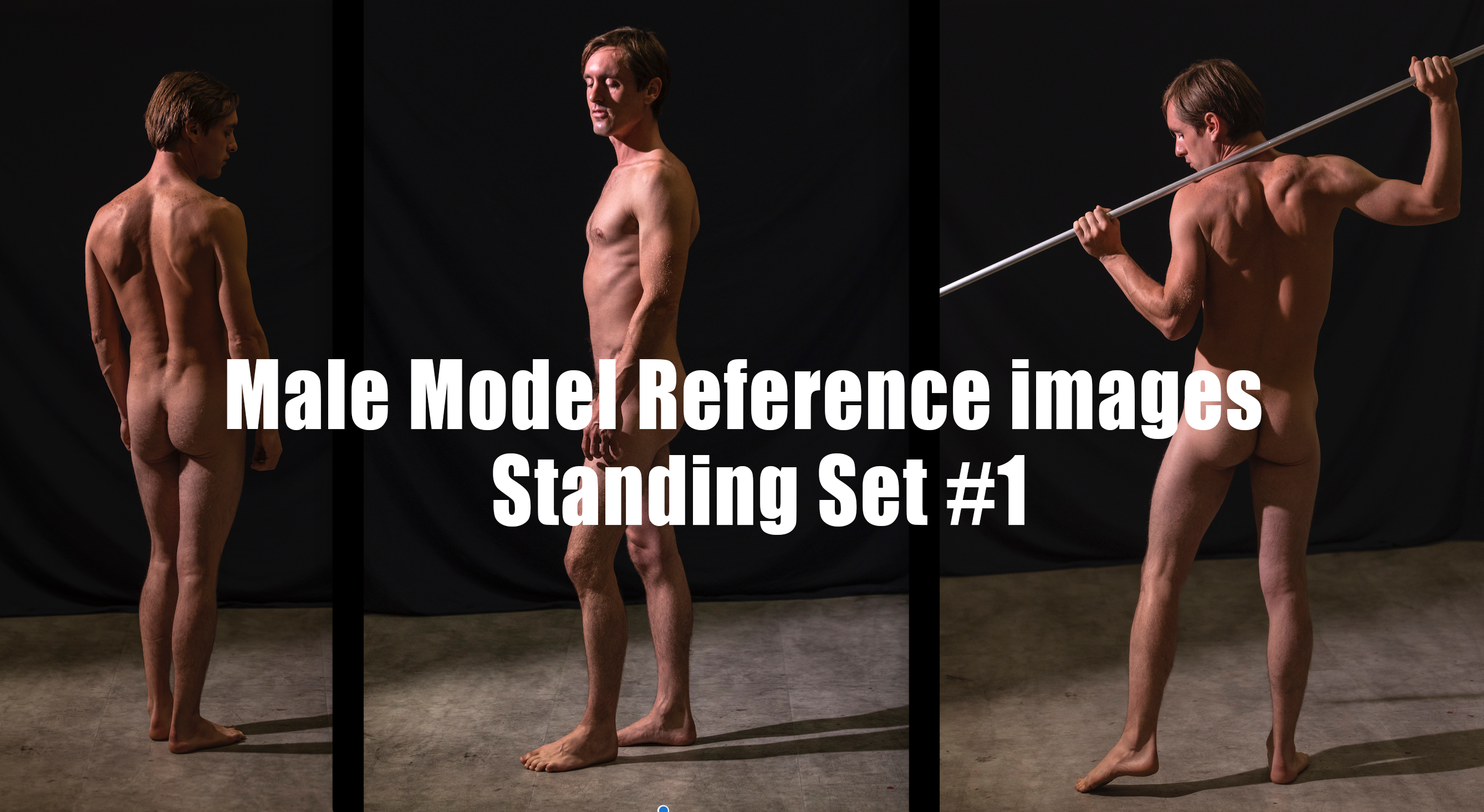 Male Model Reference Images Set #1