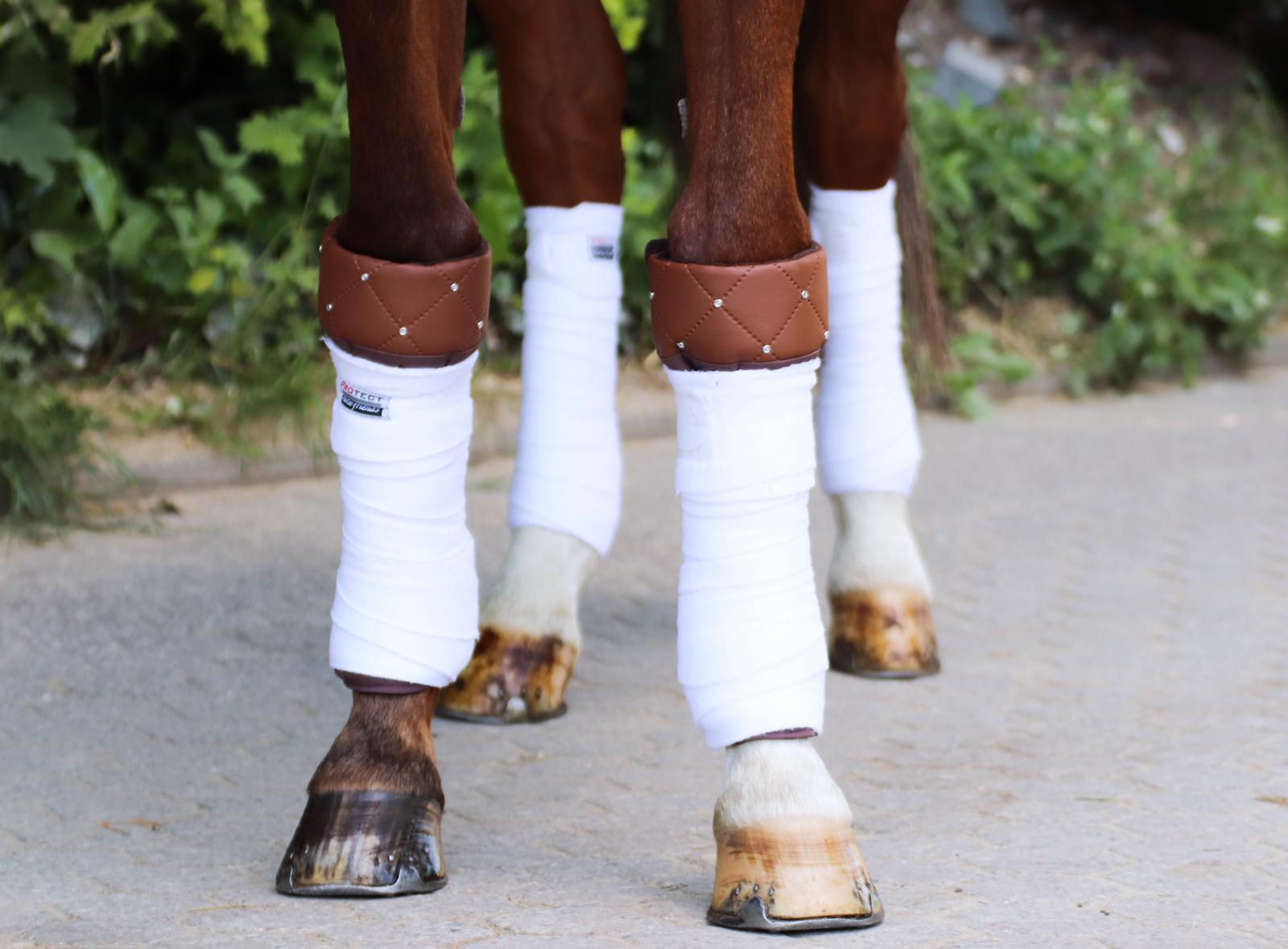 Bandagierunterlagen Exquisite - Kunstleder gesteppt