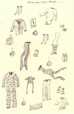 Christmas gift thank you