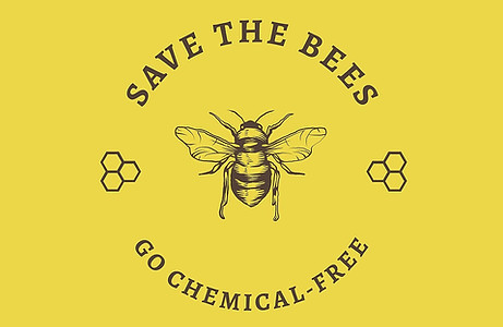Save the bees, go chemical-free