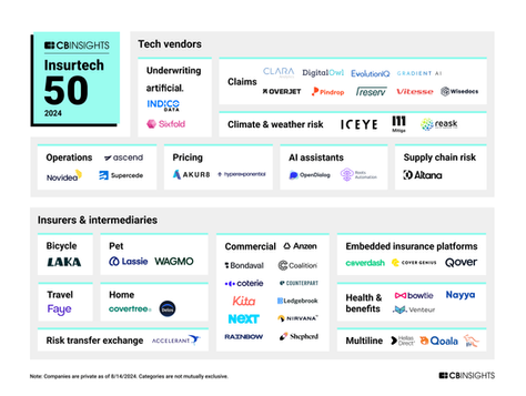The most promising InsurTech startups of 2024
