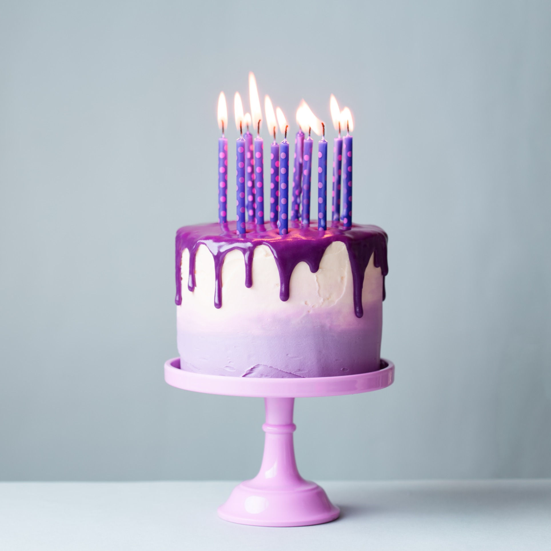 Plain Drip Ombre Cake