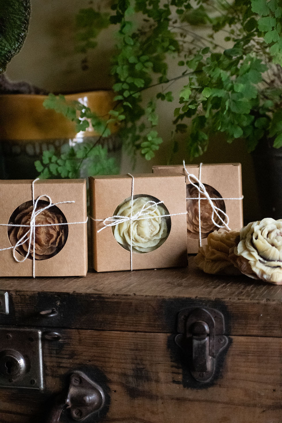 Miniature : Savon surgras fleur de pivoine