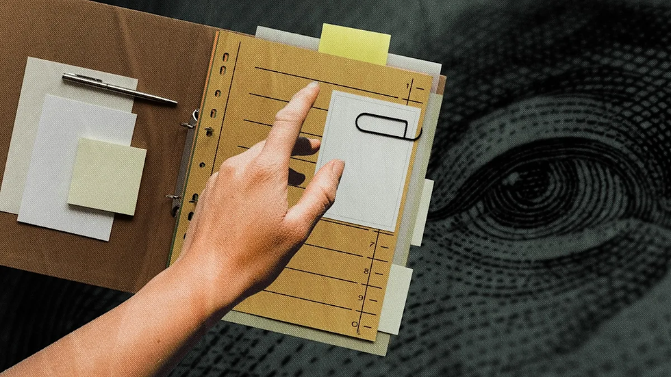 Person reviewing a financial checklist for commercial property planning