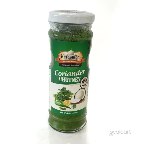 Katoomba Coriander Chutney Mild 220g Spices of India