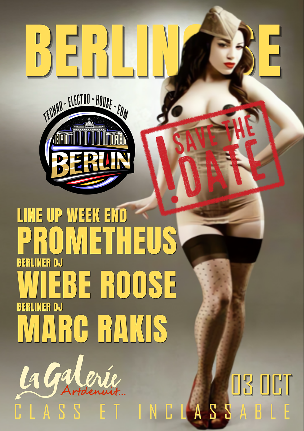BERLINER PARTY - LE SAMEDI