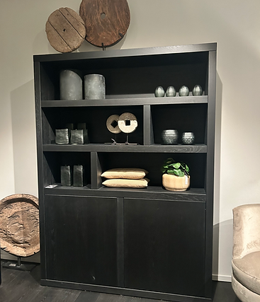 Wandkast Cuadro zwart 