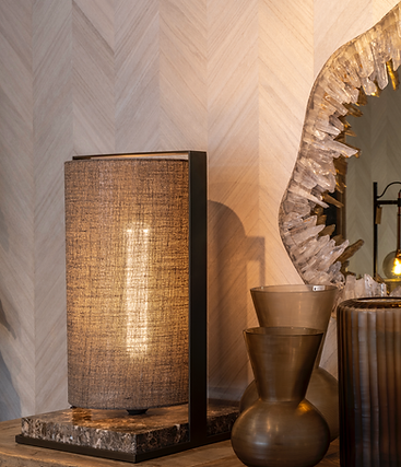 Eve Table Tube Marble Fabric 