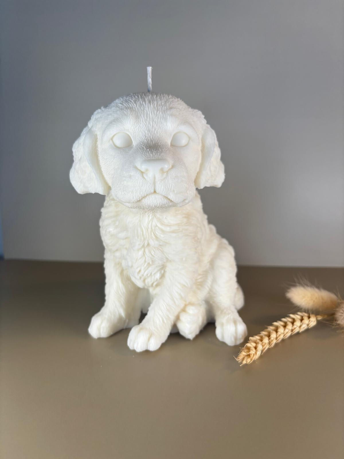 Springer Spaniel Puppy Dog Candle