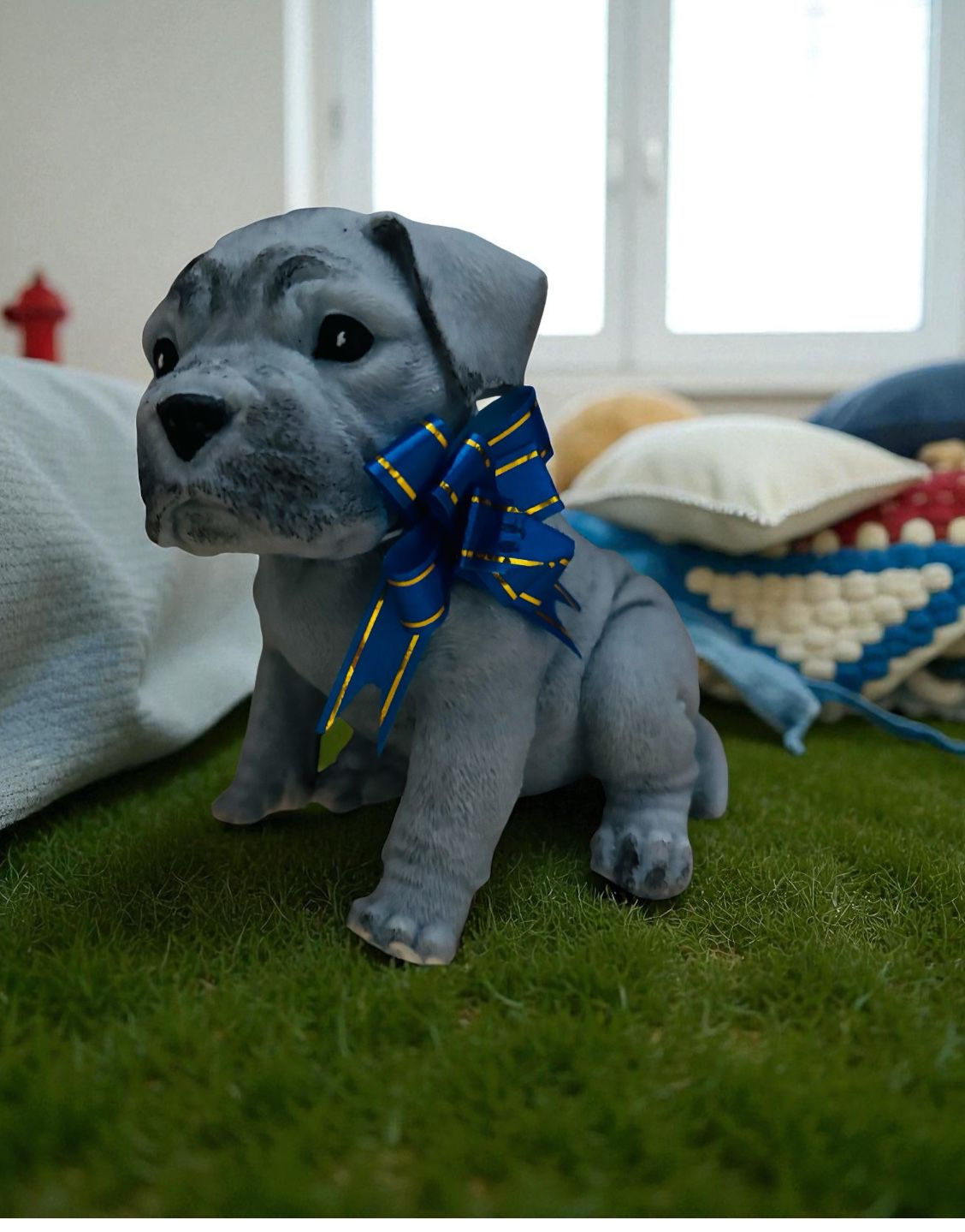 Staffordshire Bull Terrier Puppy Candle