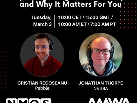 AMWA Webinar: NMOS BCP-008 Minimum Status Reporting: Progress, Next Steps, and Why It Matters For You