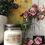 Thumbnail: coconut water & sea salt candle in 8 oz mason jar near roses
