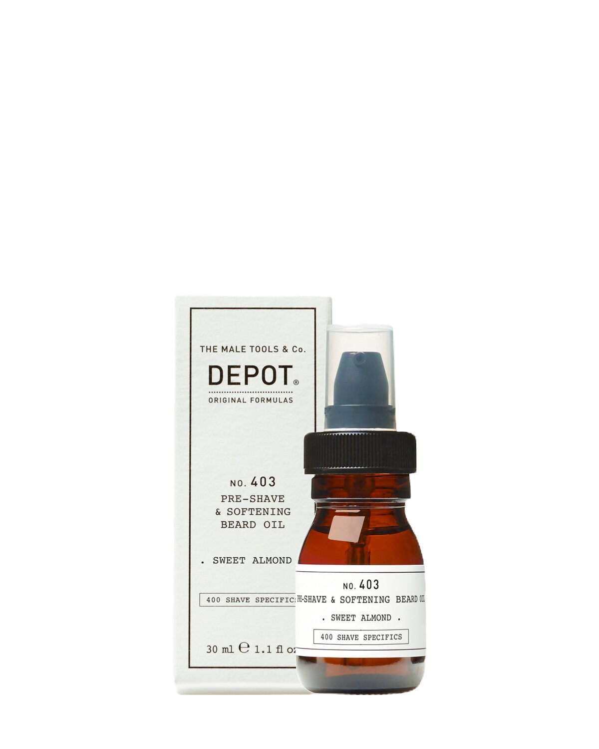 Depot No. 403 PRE-SHAVE&SOFTENING BEARD OIL