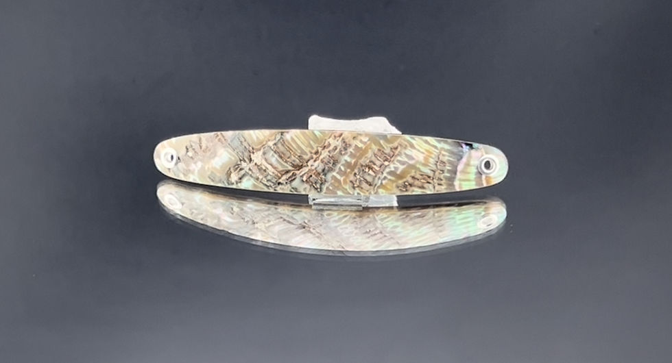 Smaragd Pink SE - 81mm - Perlmuttspange