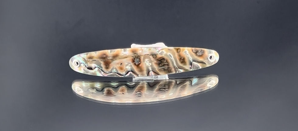 Opal - 80mm - Perlmuttspange