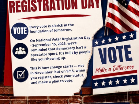 National Voter Registration Day!