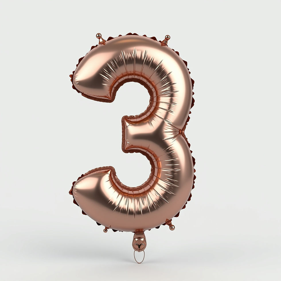 Number Foil Balloon