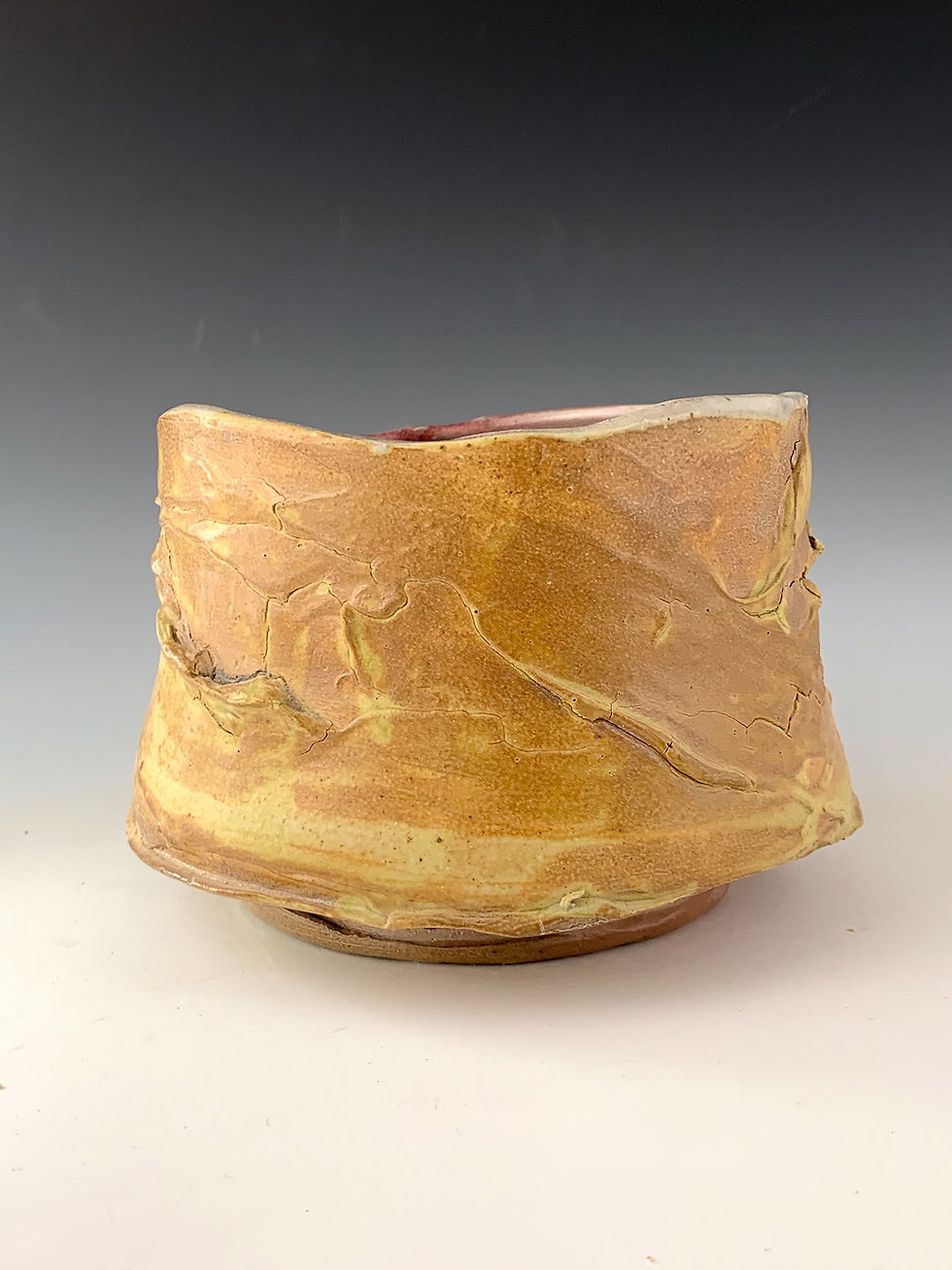Thumbnail: Med Red Tea Bowl #1