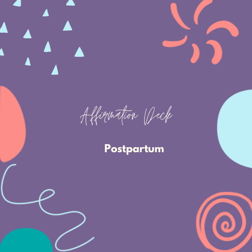 affirmation deck for postpartum