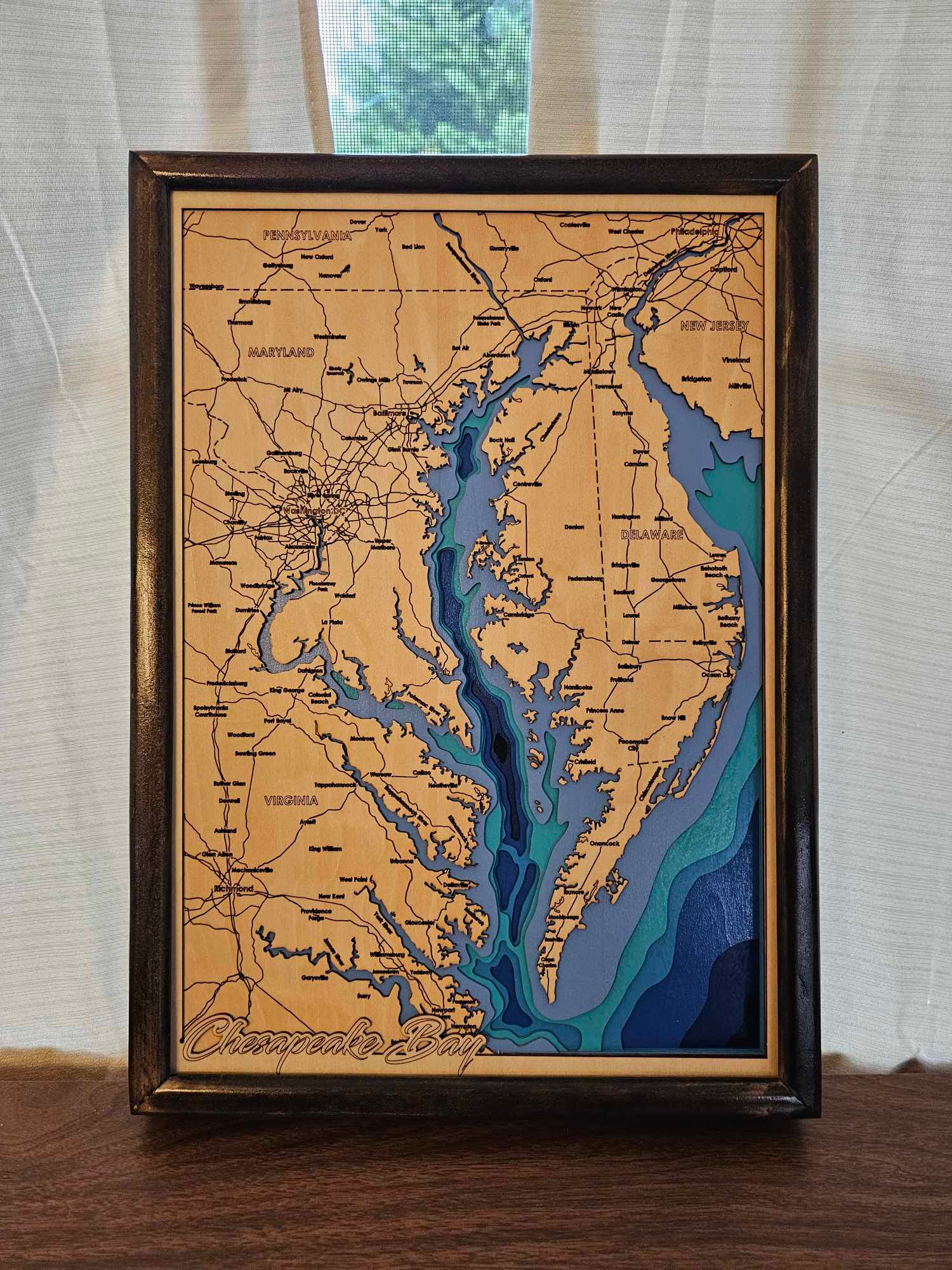Chesapeake Bay Map
