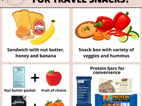 How Does an Athlete Plan Travel Snacks?