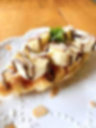 Choco Nutella Banana Croffle