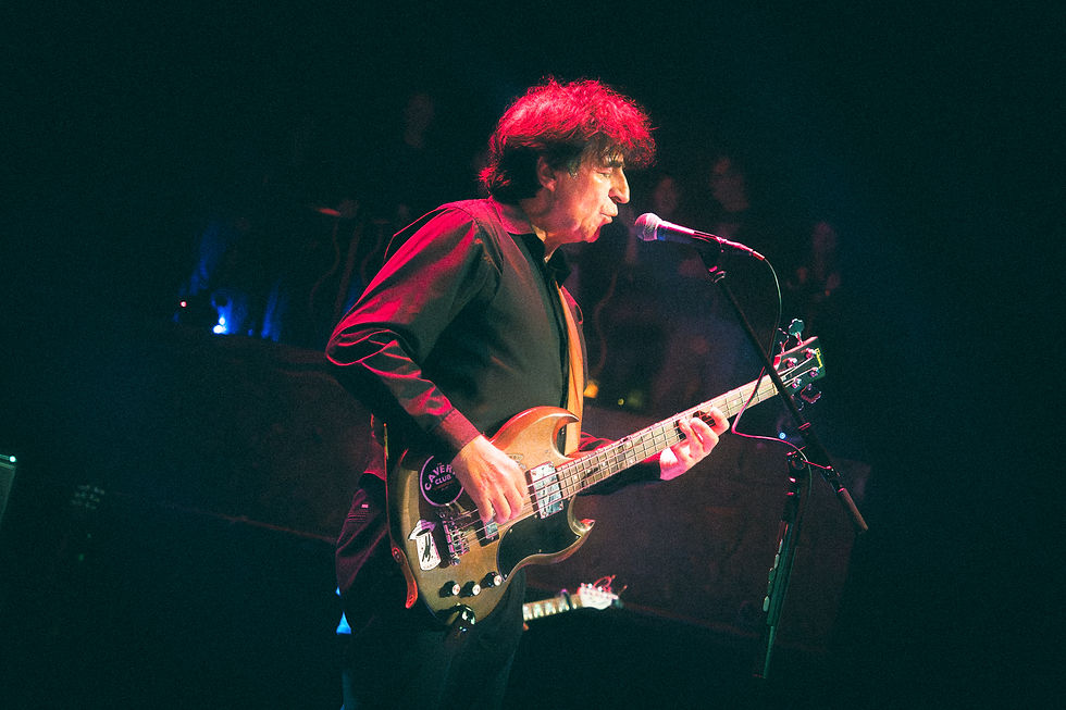 Mark Burgess, bass player and vocalist for The Chameleons.