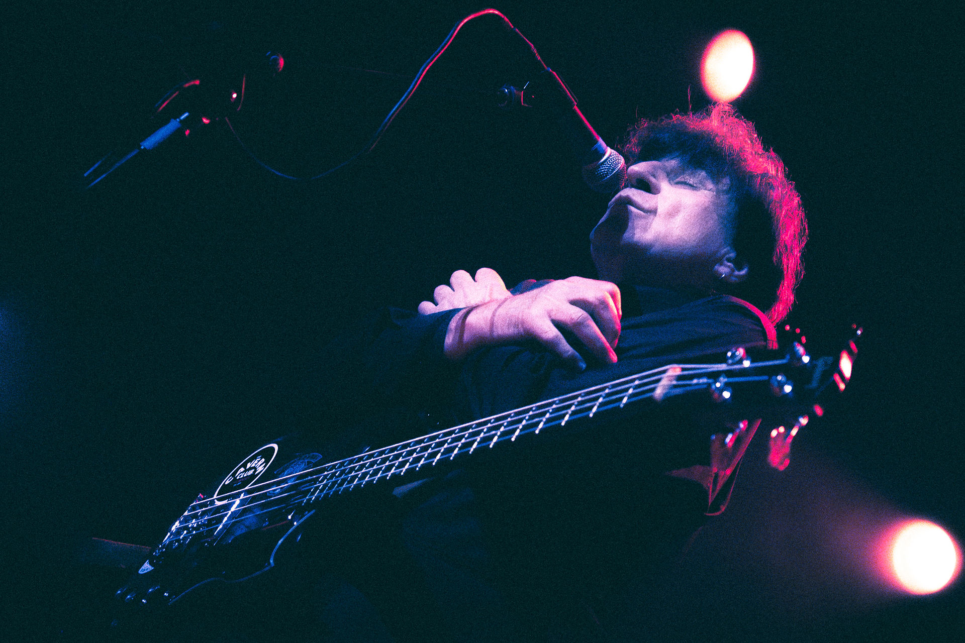 Mark Burgess on bass