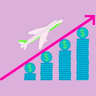 Top 10 European countries with the highest increases in flight prices