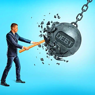 What are the 3 European countries that outshine all other OECD member states with the greatest reduction in corporate debt?