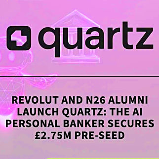AI Fintech Startup Quartz raises £ 2.75 million pre-seed funding