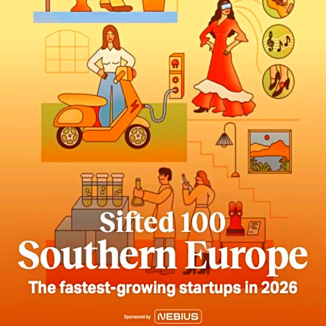 Top 20 Fastest-Growing Startups in Southern Europe by Sifted 