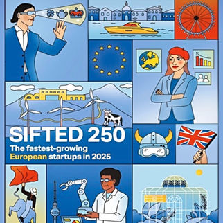 Ranking of Europe’s fastest growing startups in 2025