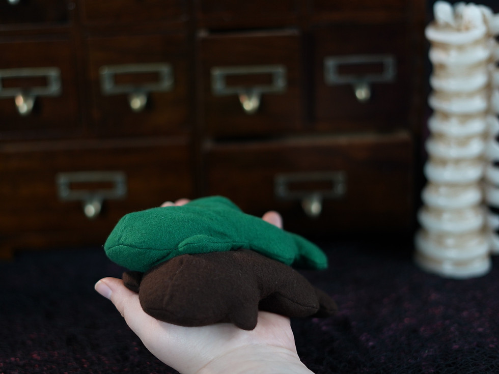 Thumbnail: Mossbean, the Green Frog Oddling