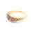 Thumbnail: Antique Victorian 18ct 750 Gold Ruby & Diamond Ring