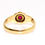Thumbnail: A Spendid Antique Edwardian C1905 18ct Yellow Gold Ruby & Pearl Cluster Ring  