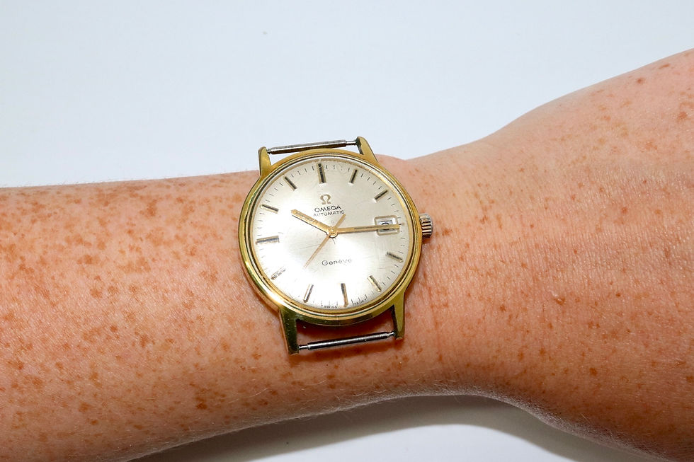 A Nice Vintage 1970's Gent's Gold Plated Omega Automatic Wind Wristwatch Cal 565