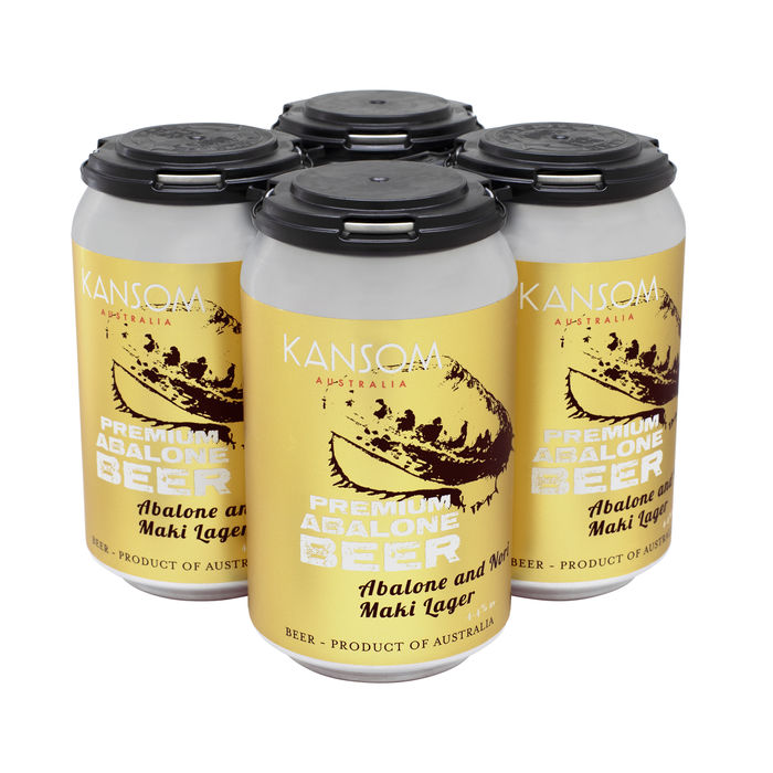 Abalone and Nori Maki Lager 330ML Can