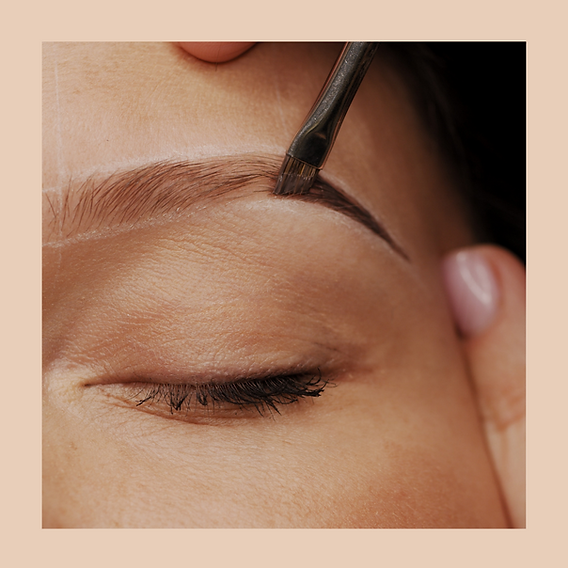 drawing eyebrows closer together