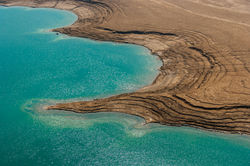 The Dead Sea area, Observation of Dead sea water level drop , 0625